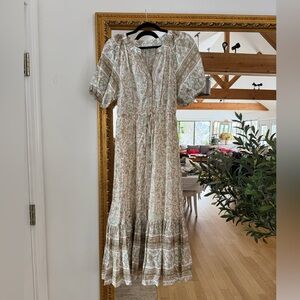 Bohemian Paisley Maxi Dress